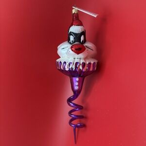 Christopher Radko Vintage 1996 Sylvester Sprite‎ Looney Tunes Christmas Ornament